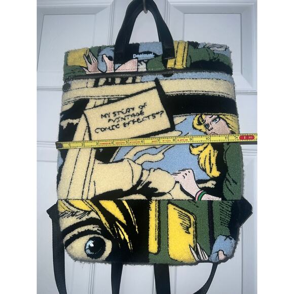 Desigual Pop Comic Book Design Arty Kirby Baza backpack Desigual Backpack Bags & Handbags for Women for sale | eBay main image 2